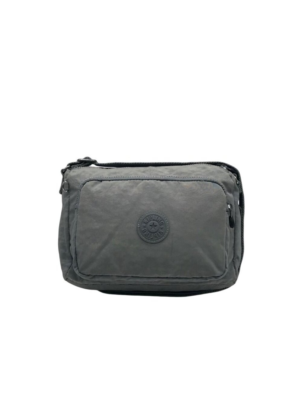 Kipling Light Blue Nylon Crossbody Bag